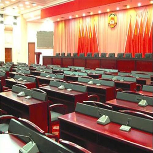 部隊(duì)會(huì)議廳(數(shù)字嵌入式表決、簽到、討論、視像跟蹤會(huì)議系統(tǒng)）